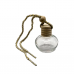 Car Aromatizer Diffuser Bottle(round- shape, transparent-10ml)